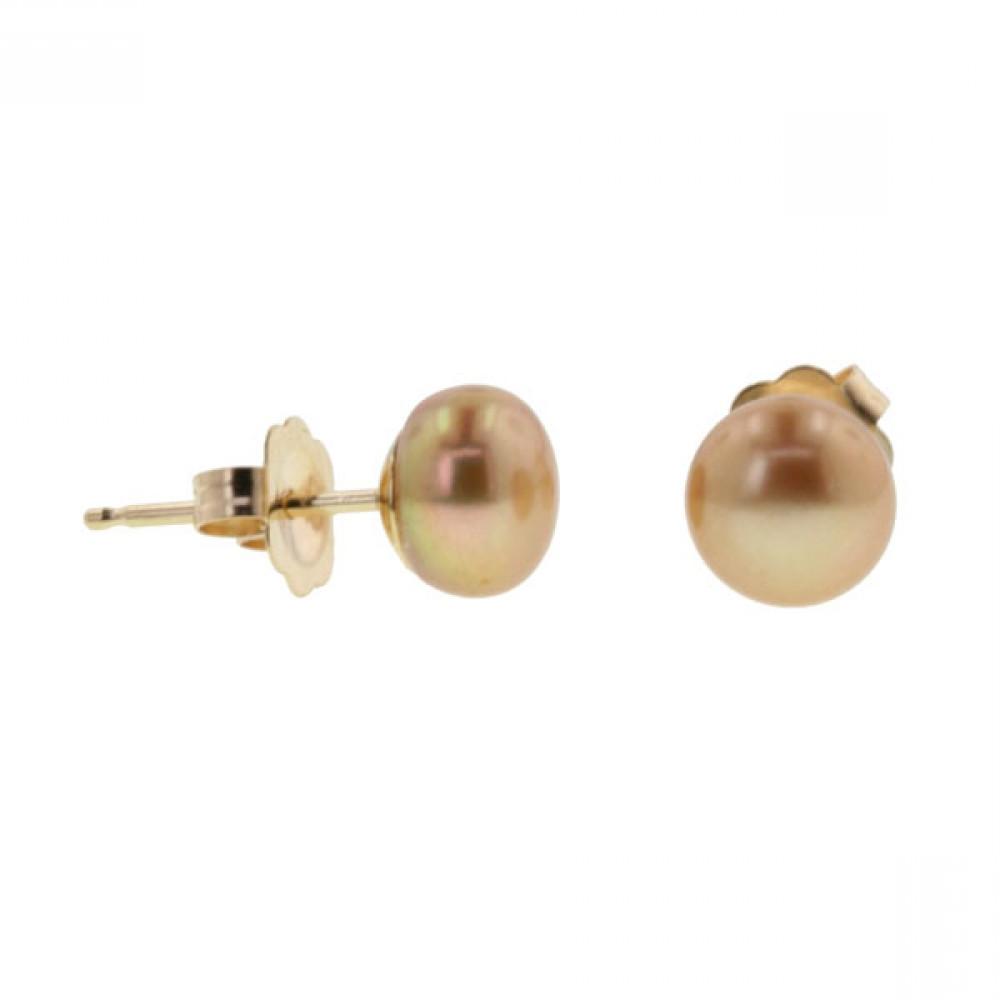 MM Pearl Dot Earrings with