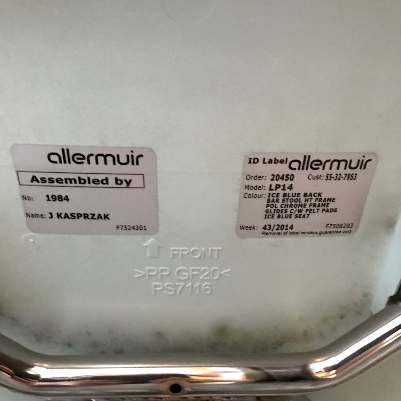 Allermuir High Stool Trio