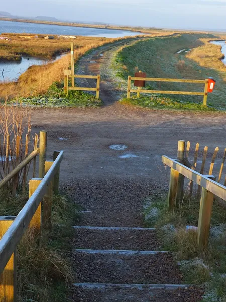 Path start at Slaughden Quay