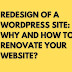 Redesign of a WordPress site: why and how to renovate your website?