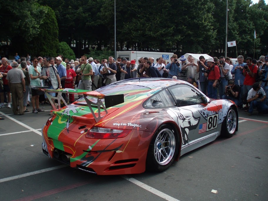 [FUJIMI] PORSCHE911 RSR FLYING LIZARD Le MANS 2007 Réf 123905 P6180020