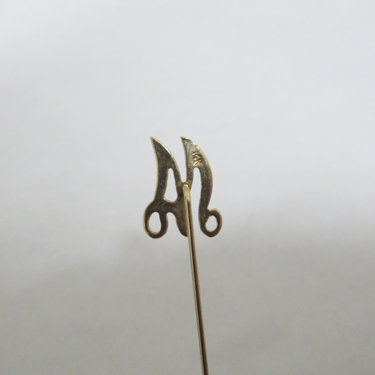 14K Gold Stick Pin