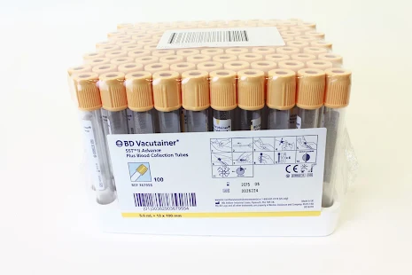 Vacutainer 6ml SST gul /100