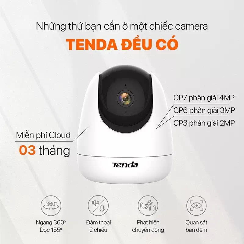 camra wifi tenda cp3