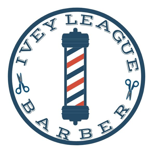 Ivey League Barber shop logo