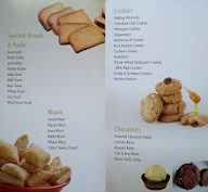 Tosita Bakery menu 4