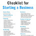 Checklist To start A Business