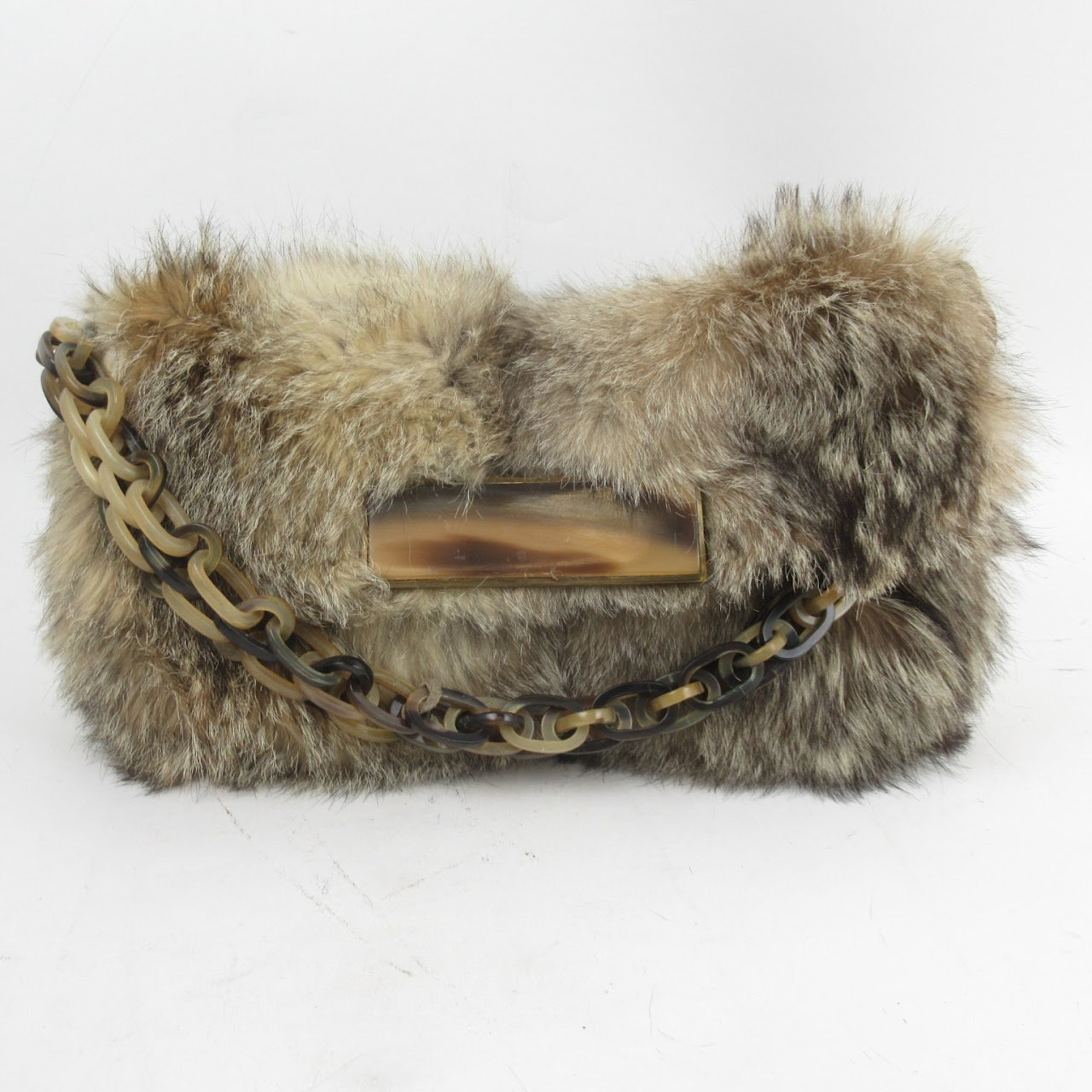 R&Y Augousti  Fur Handbag