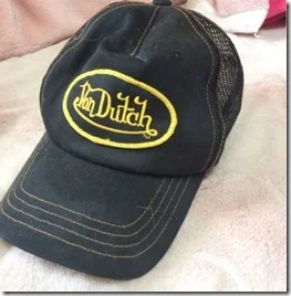 La gorra Von Dutch en color negro