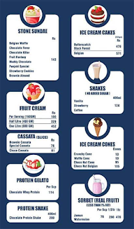 Giani's Ice Cream menu 3