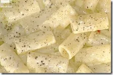 Rigatoni ai quattro formaggi