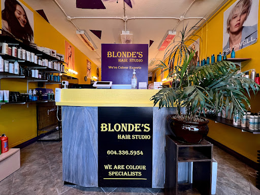 BLONDE'S HAIR STUDIO -We're hair color specialist- logo