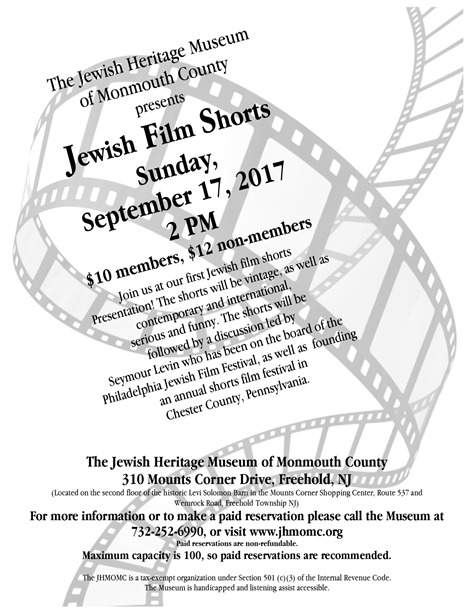 Jewish Film Shorts Festival