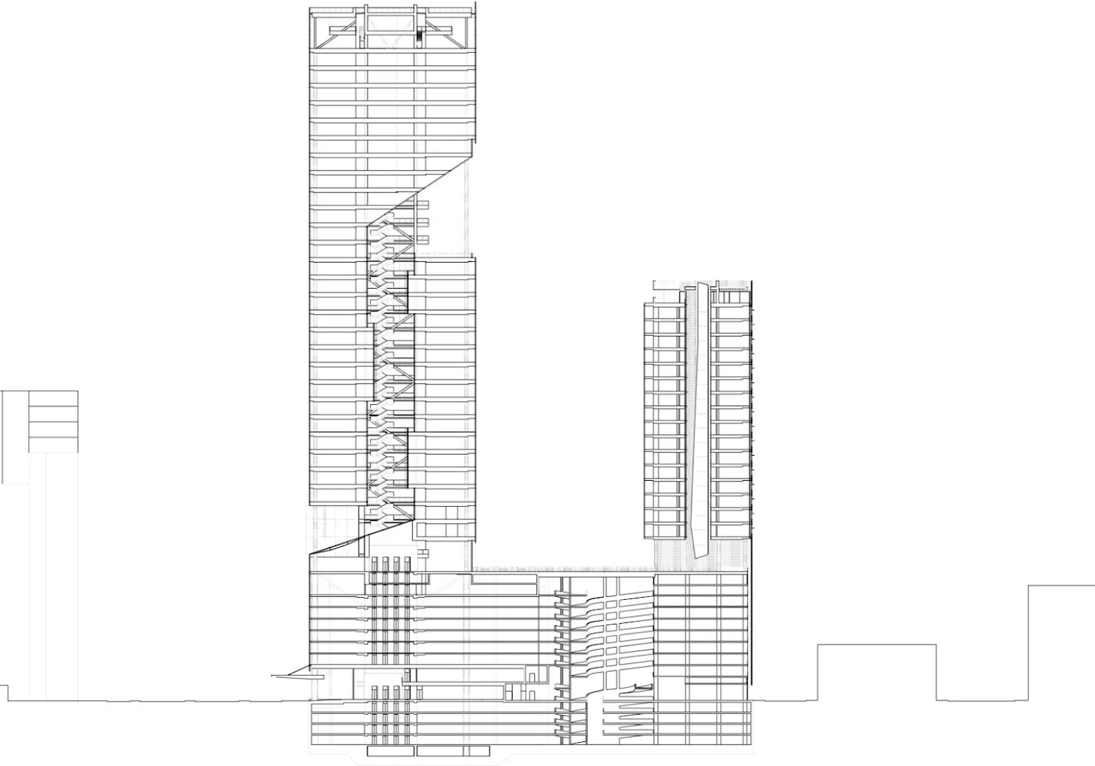 Reforma Towers by Richard Meier Partners