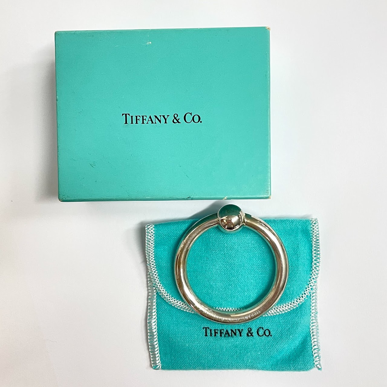 Tiffany Co Sterling Silver Baby Rattle