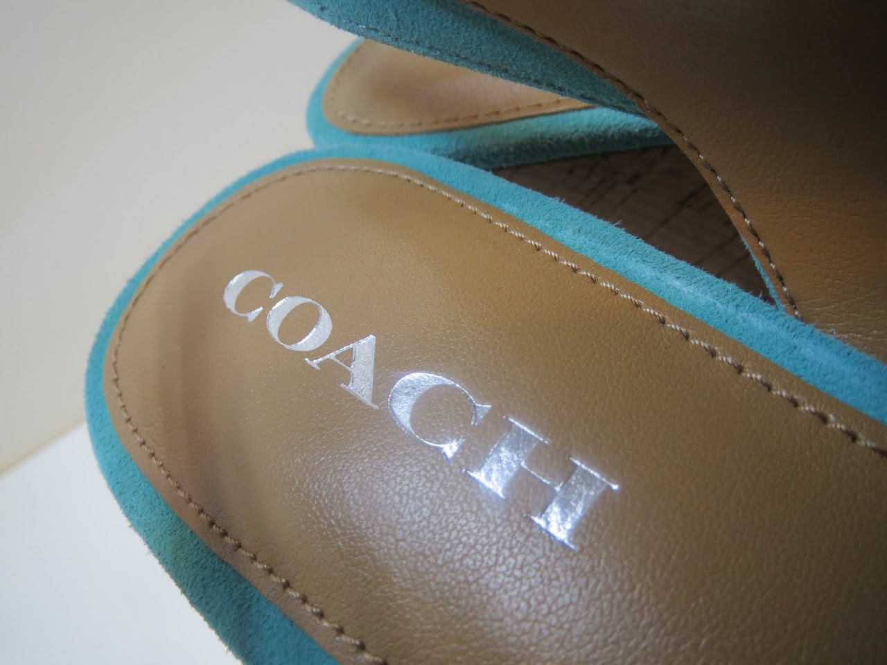 Coach Cork Wedges