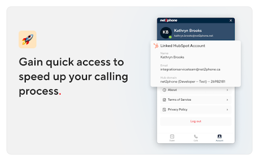 net2phone for HubSpot