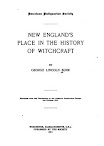 New England Place in the History of Witchcraft