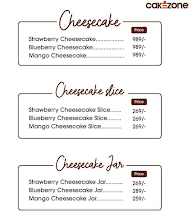 CakeZone menu 6