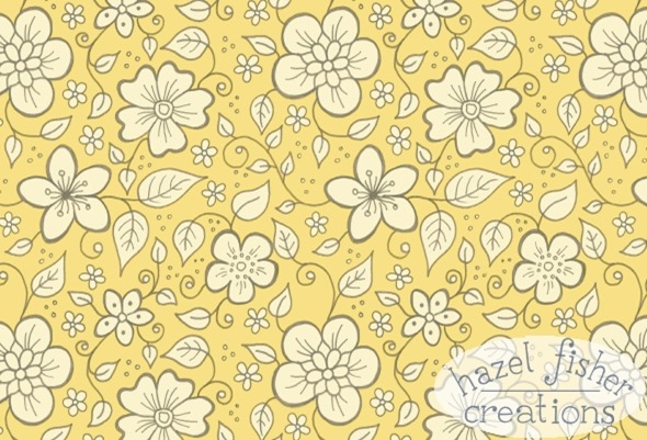 2015 April 27 Patchwork Bees Spoonflower contest fabric design hazelfishercreations 2