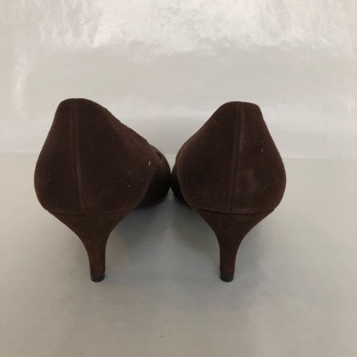 Salvatore Ferragamo Suede Kitten Heels