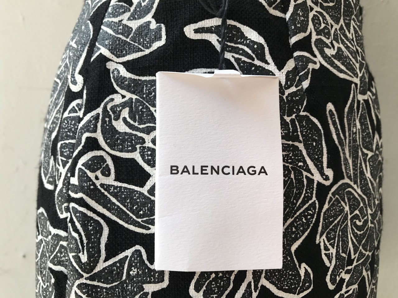 Balenciaga Black & White Skirt