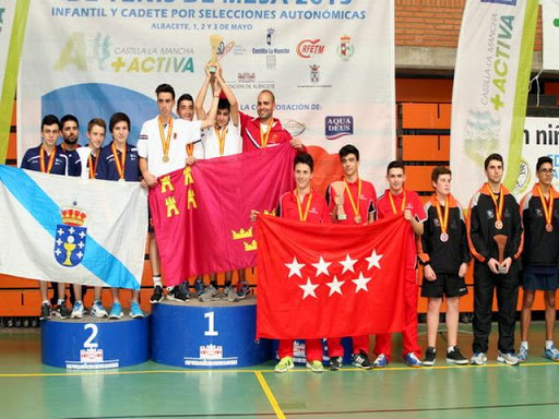 Los integrantes del Club Escuela Tenis de Mesa Getafe, Gonzalo Herranz y Víctor Gómez, se proclaman campeones de España de tenis de mesa