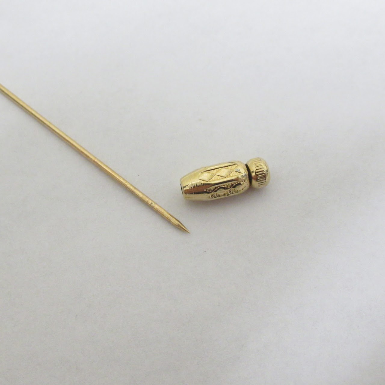 14K Gold Stick Pin