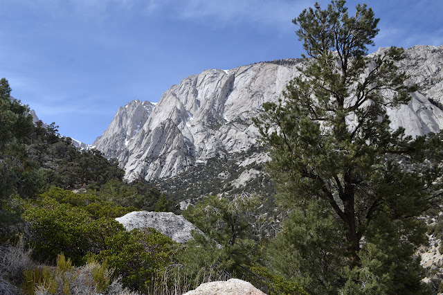 sheer granite faces