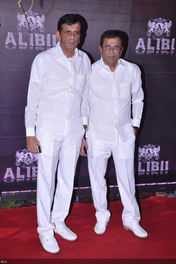 Director duo Abbas-Mustan during Bollywood actress Sridevi's birthday party, held in Mumbai, on August 17, 2013. (Pic: Viral Bhayani)