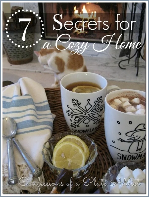 CONFESSIONS OF A PLATE ADDICT Seven Secrets for a Cozy Home