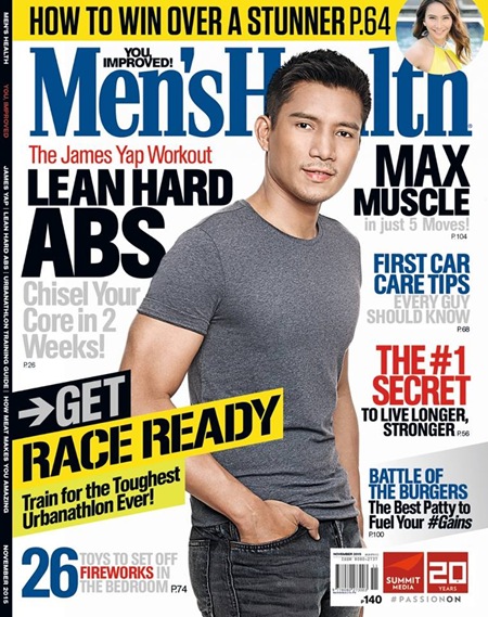 James Yap - Men's Health PH November 2015