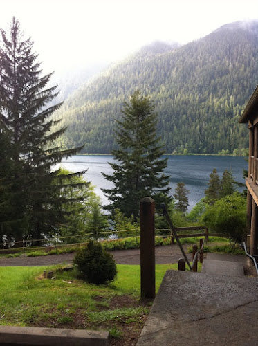 Lake Crescent view from Camp David, Jr.