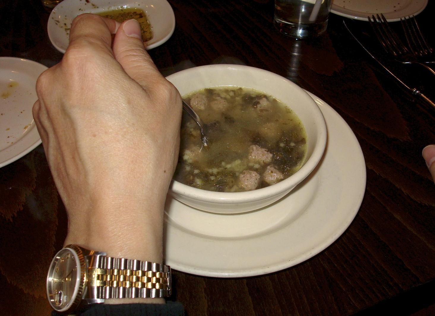 Italian Wedding Soup, Cafe