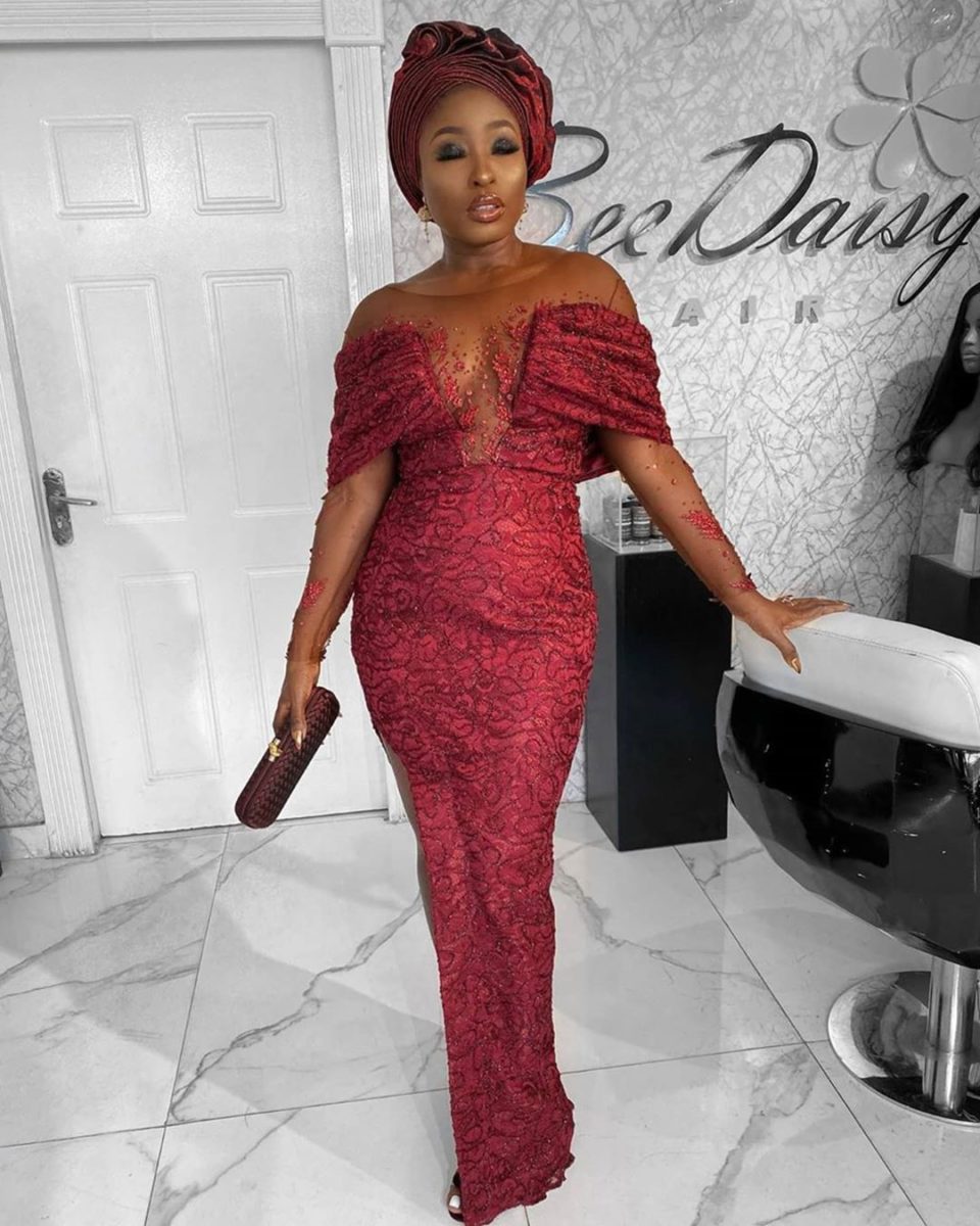 100 Edition Of #Ebfablook - Do you Wanna Be A Trend Setter? 24+ Aso Ebi Lace Styles for you