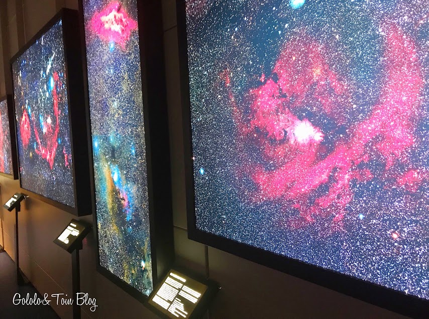 Exposición los colores del espacio profundo