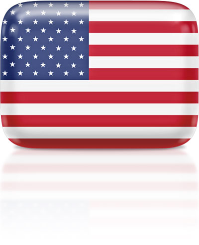 American flag clipart rectangular