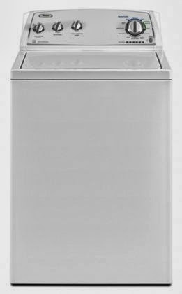  Whirlpool WTW4850XQ 3.4 Cu. Ft. White Stackable Top Load Washer - Energy Star