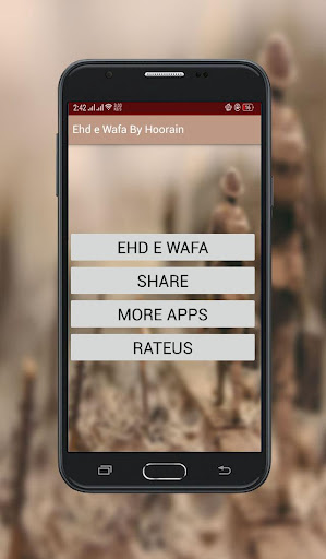 Ehd e Wafa Urdu Novel By Hoorain