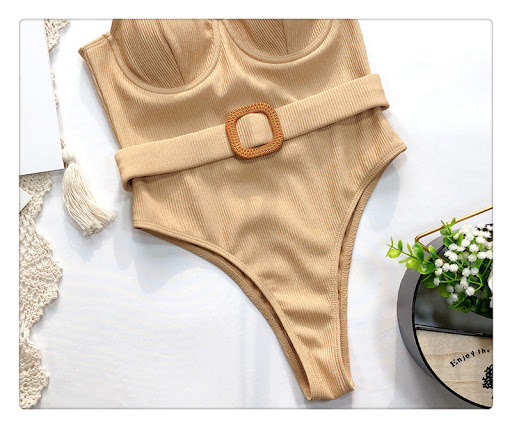 Title 1, Womens Solid Color Bikini Swimsuit Enjoy the s...