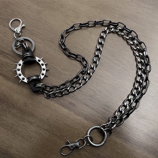 Title 1, High Street Dark Alloy Rock Fashion Waist Chain...