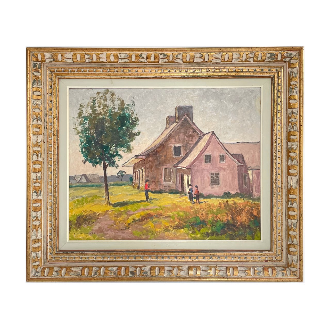 Vivian Walker Signed Oil Painting