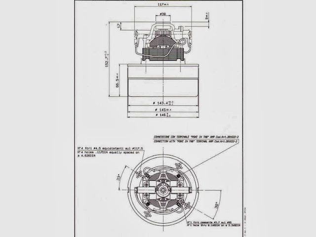 Motore aspirapolveri Miele, Hoover, Moulinex, Rowenta 1000W PM03 - 1