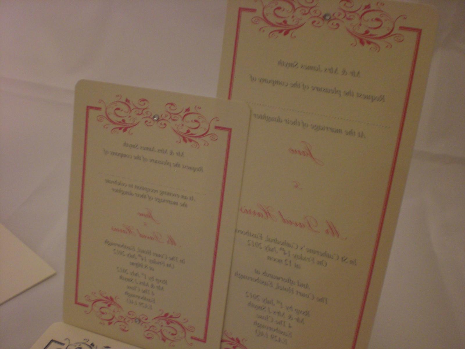 Vintage Diamond Budget Wedding Invitation - Your Day Your Way