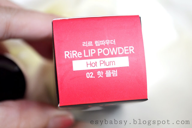 rire-lip-powder-review-in-hot-plum-esybabsy