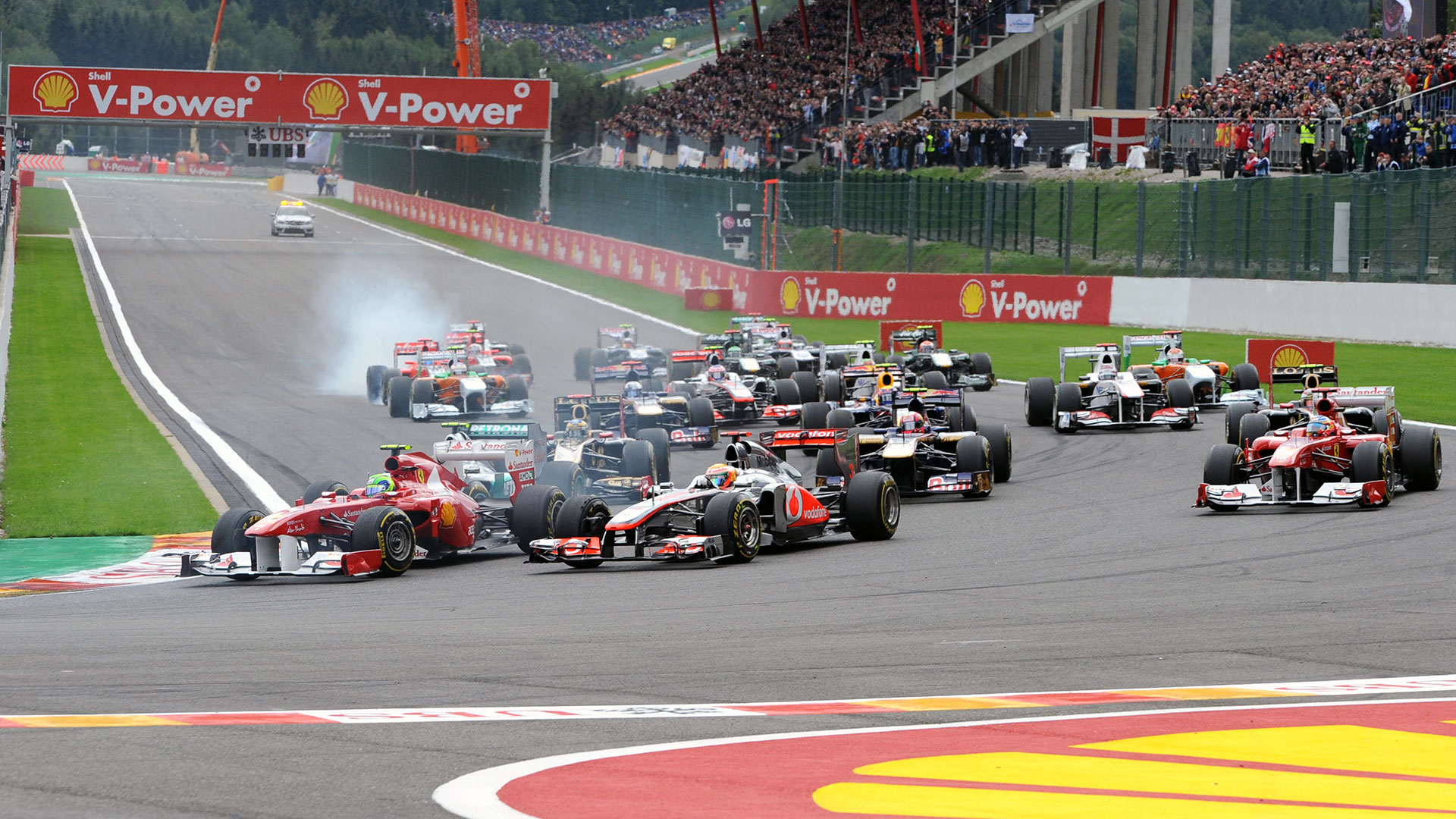 HD Wallpapers 2011 Formula 1 Grand Prix of Belgium | F1-Fansite.com