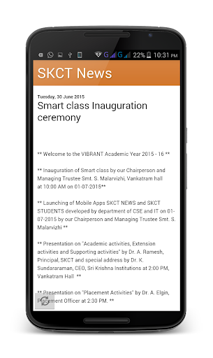 SKCT News