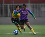 Linda Motlhalo and Kholosa Biyana  during the Womens Africa Cup of Nations Qualifier Banyana Training on the 22 February 2022 at Algeria.