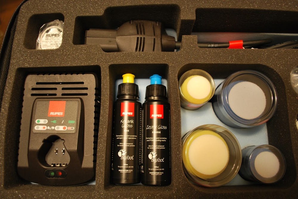 Rupes Nano iBrid Short Neck Starter Kit - Polisher