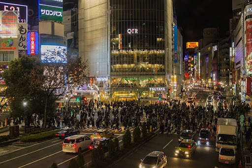 Shibuya cross walk